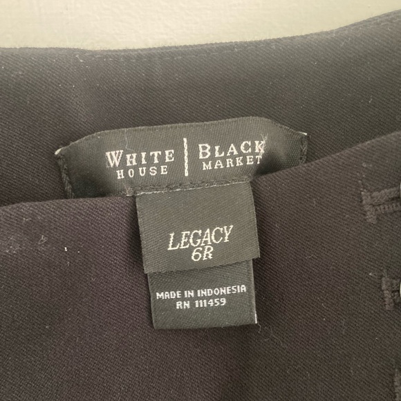 Black legacy bootcut slack - Picture 3 of 3
